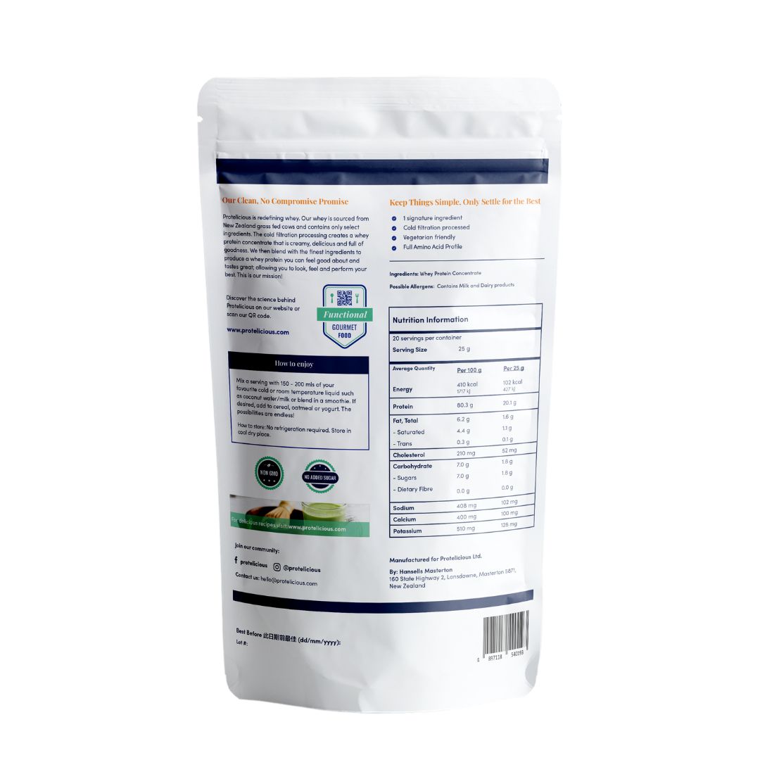 Gourmet Whey Protein – True Original | 500g