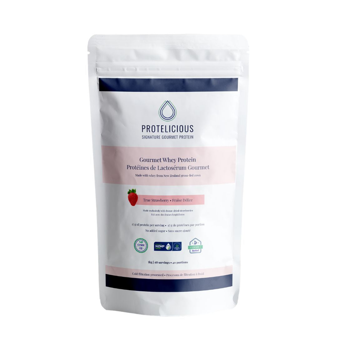 Gourmet Whey Protein – True Strawberry | 1kg